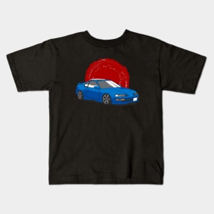 Blue Honda Prelude mk4 Kids T-Shirt